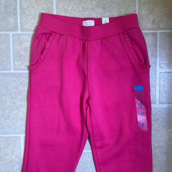 BNWT Children’s Place Pink Joggers Medium 7/8 - Picture 7 of 8